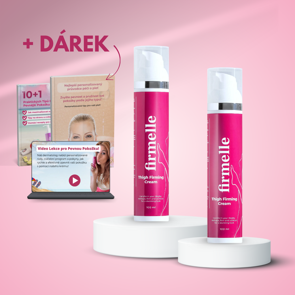2 Zpevňující Krém Na Stehna 100 ml + 2 E-book ZDARMA + Videokurz (b)
