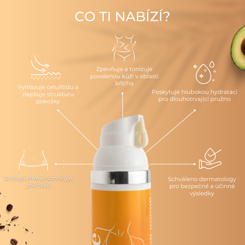 Krém na Zpevnění Břicha 100 ml