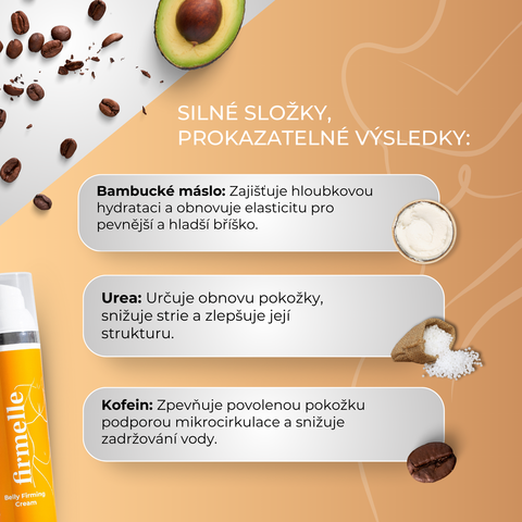Krém na Zpevnění Břicha 100 ml