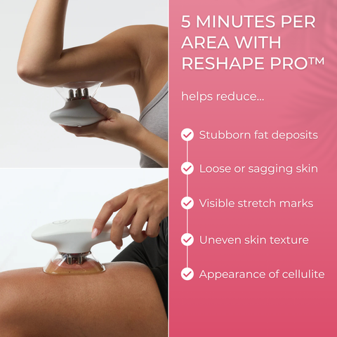 RESHAPE PRO™ 3-IN-1 BODY CONTOURING & CELLULITE REDUCTION DEVICE