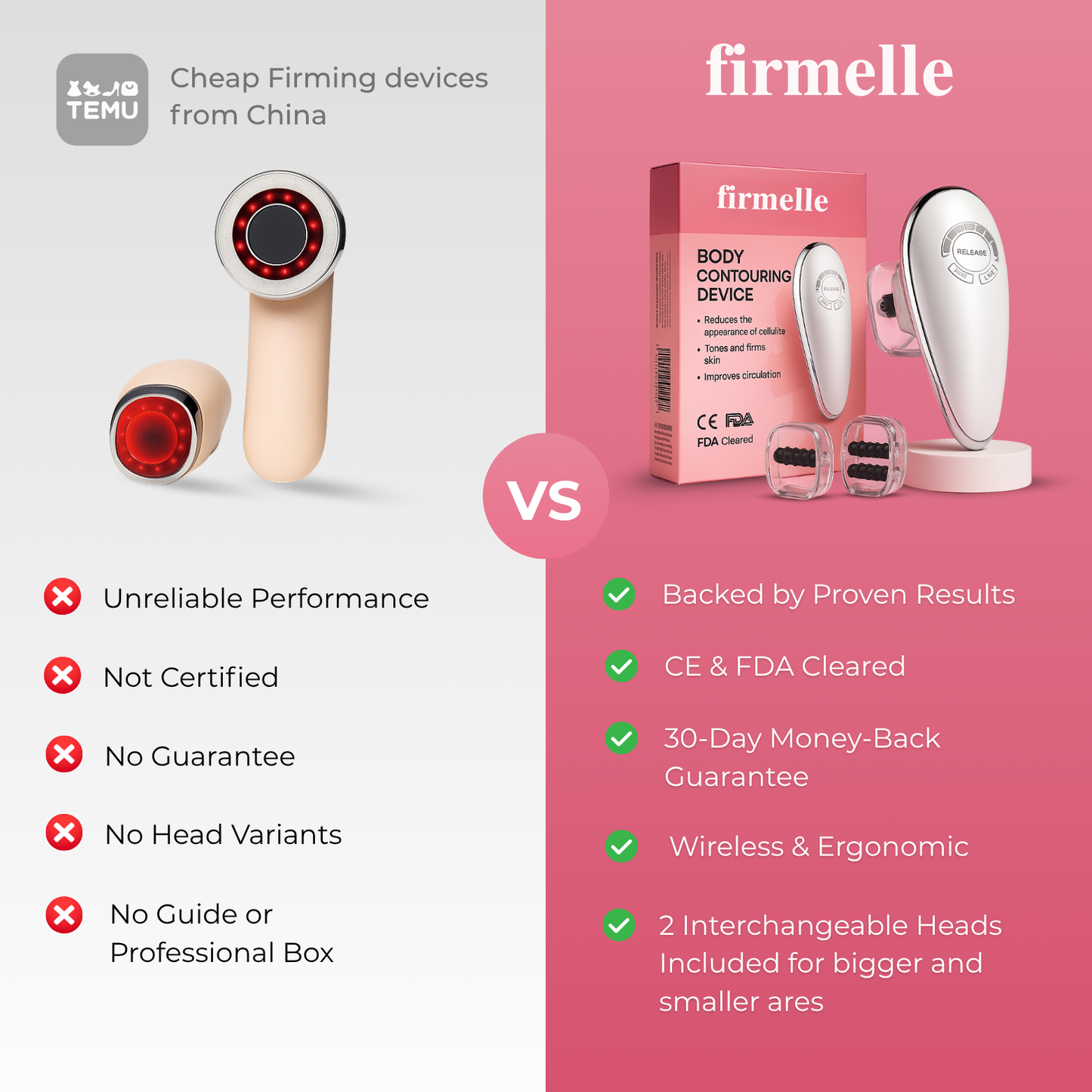 RESHAPE PRO™ 3-IN-1 BODY CONTOURING & CELLULITE REDUCTION DEVICE