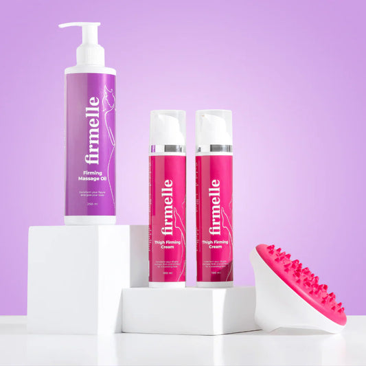 2 Zpevňující Krém Na Stehna 100 ml + 1 Krém Na Břicho 100 ml + 1 Masážní Přístroj Proti Celulitidě + 1 Masážní Olej 250 ml + 2 E-book ZDARMA + Videokurz